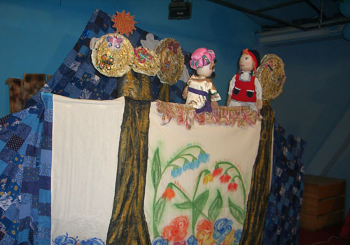 Организация и проведение детского праздничного кукольного спектакля Приключение Иринки