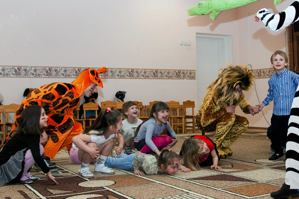 Мадагаскар, проведение и организация детских праздников в Москве